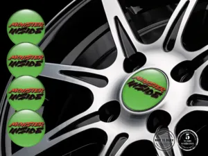 Domed Sticker Logo Stellar Rise